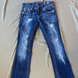 Womens Miss Me Signature Slim Boot